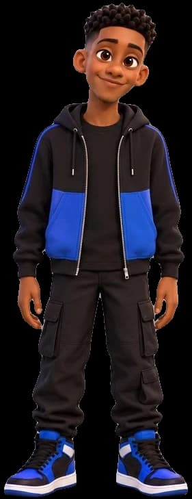 Johnny, full-length character art